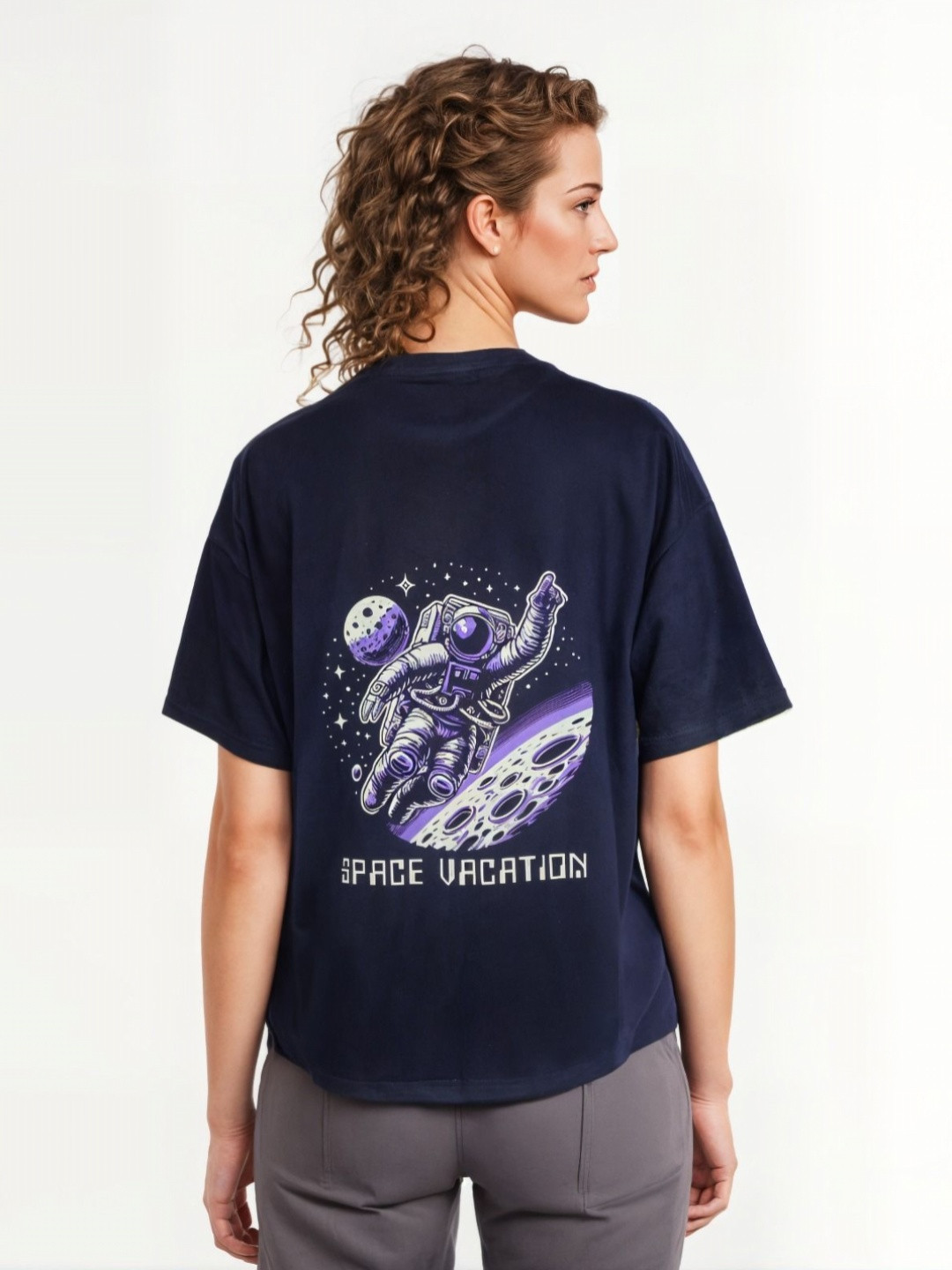 DressBerry Women Cotton Oversized Fit Super Loose Tshirt