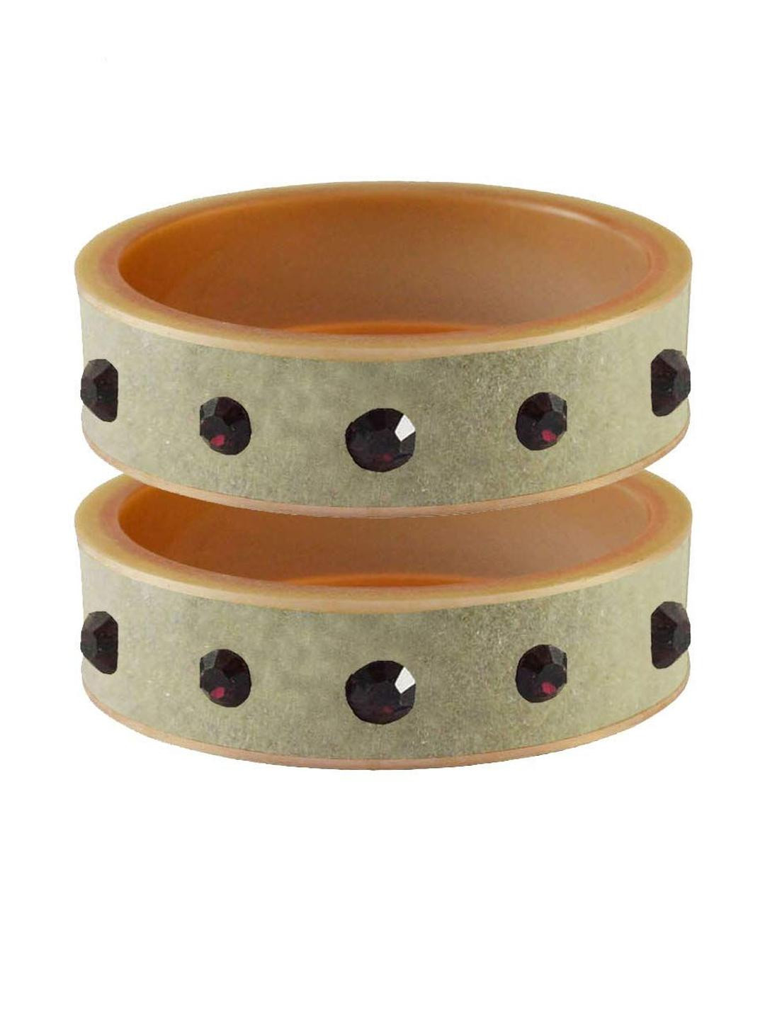 Vidhya Kangan Cream Acrylic Bangle