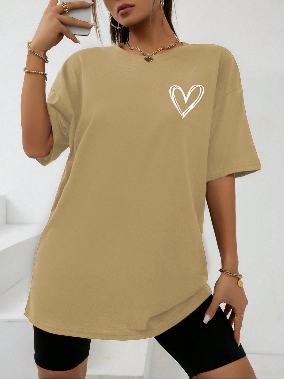 SZN Women Printed T-shirt