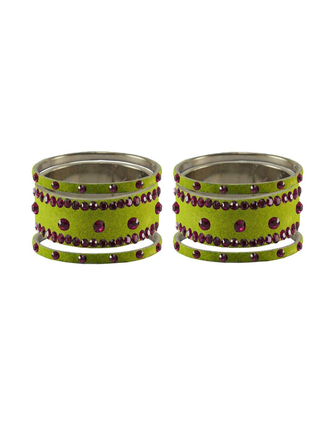 Vidhya Kangan Parrot Bangle Set