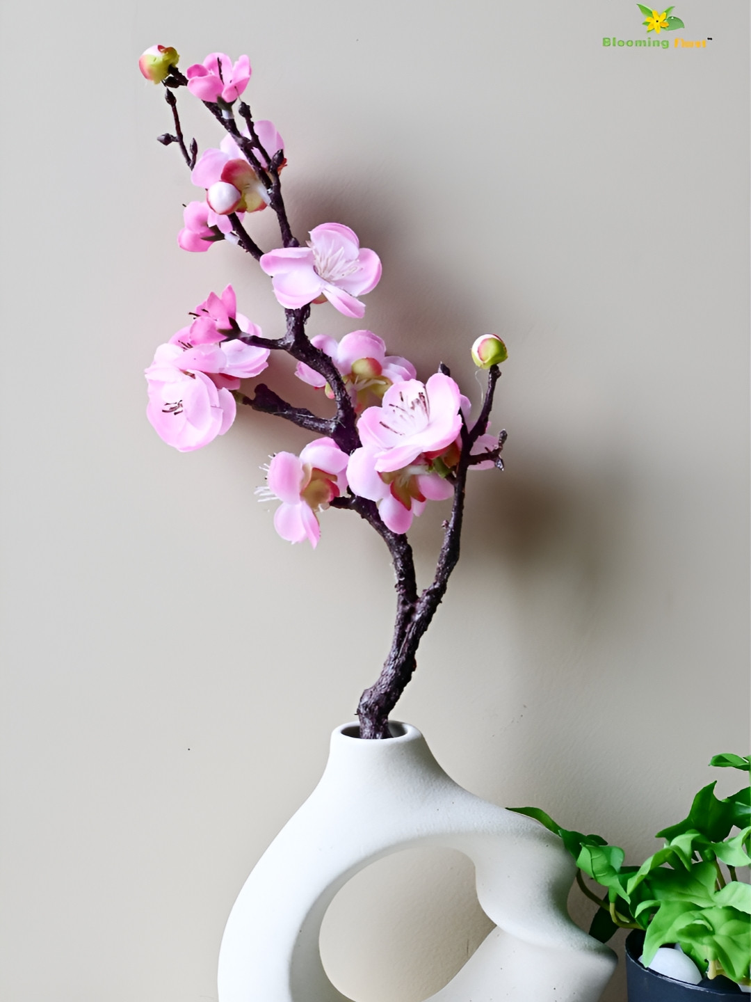 Blooming Floret Pink Blossom Artificial Flower