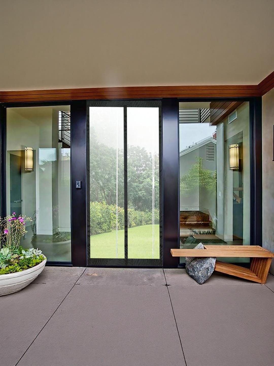 Stylista Transparent Insulated Magnetic Door Curtain - 46 x 84 inch - PVC thickness 0.3mm