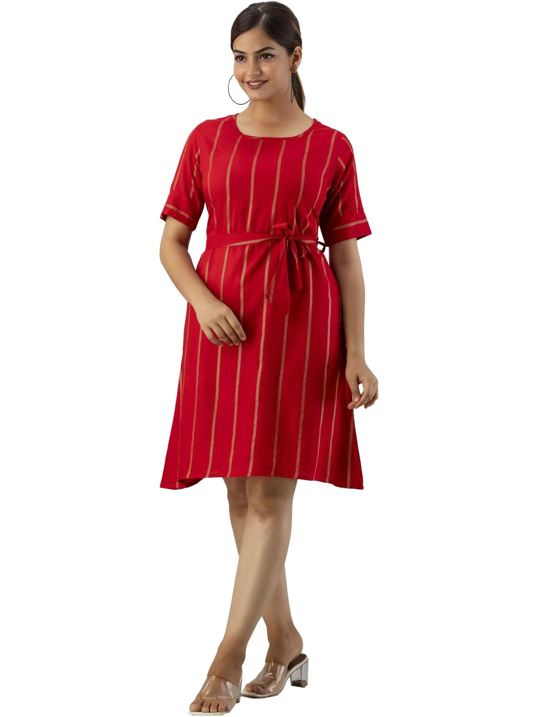 DMP EXPORT Fit & Flare Dress