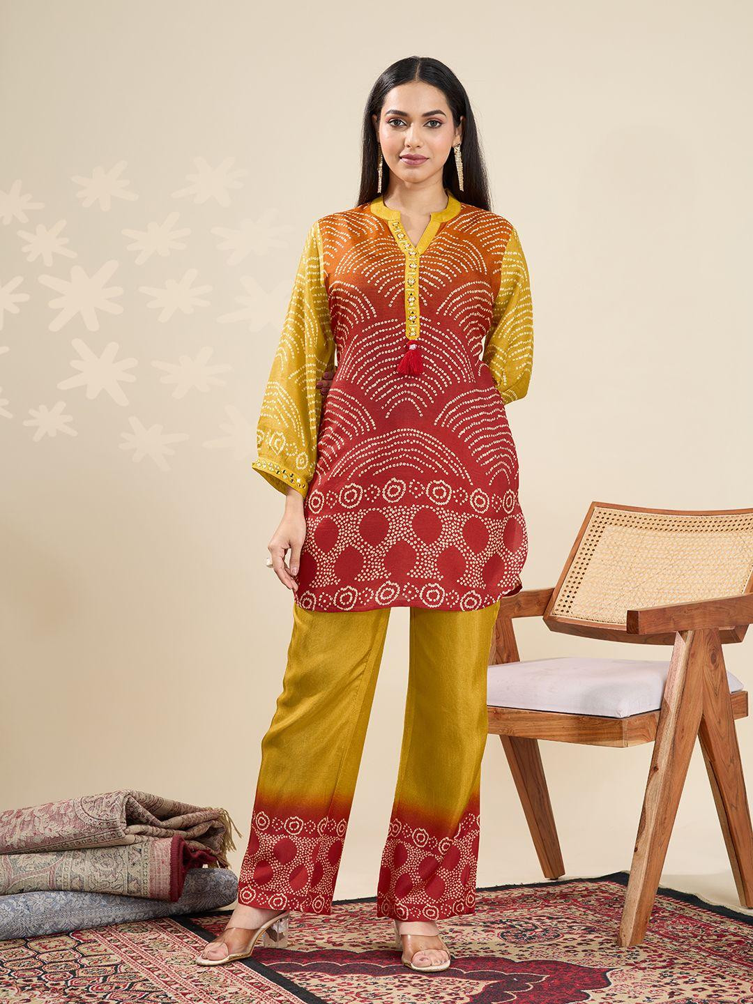 KALINI Women Printed Co-ord Set