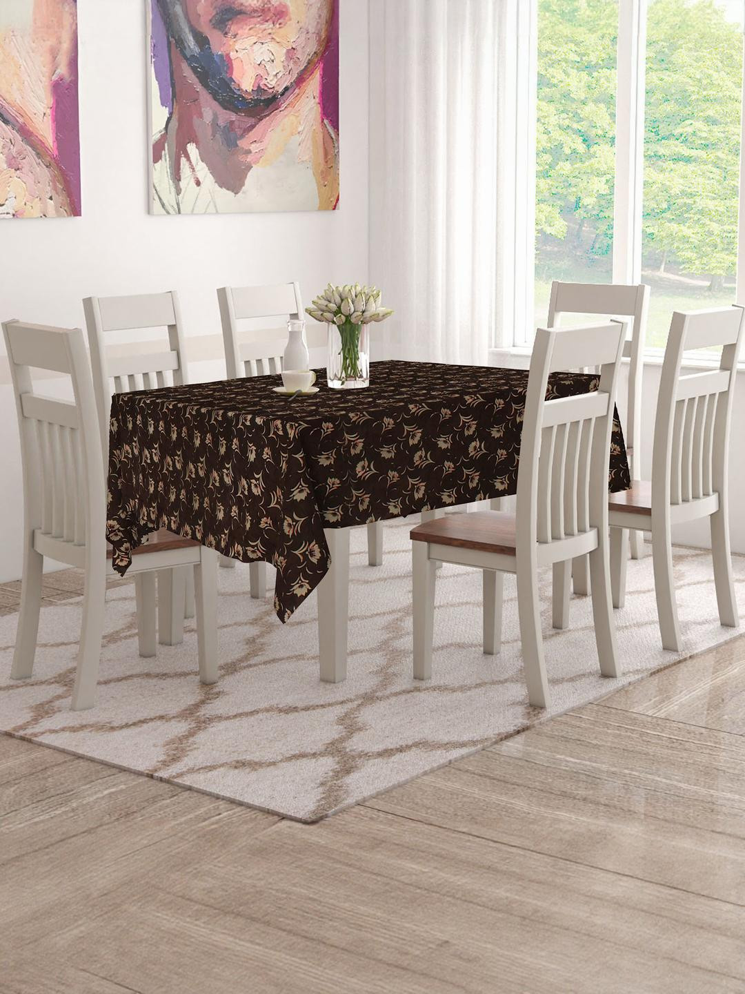 Wings Star Brown Plastic Table Covers