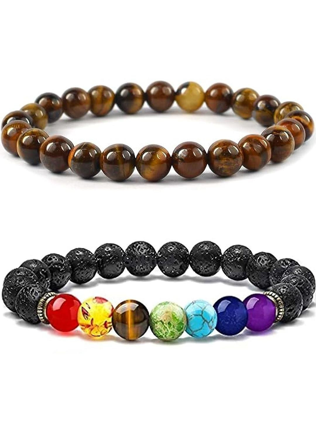 HEALINGGEMS Unisex Brass Bracelet