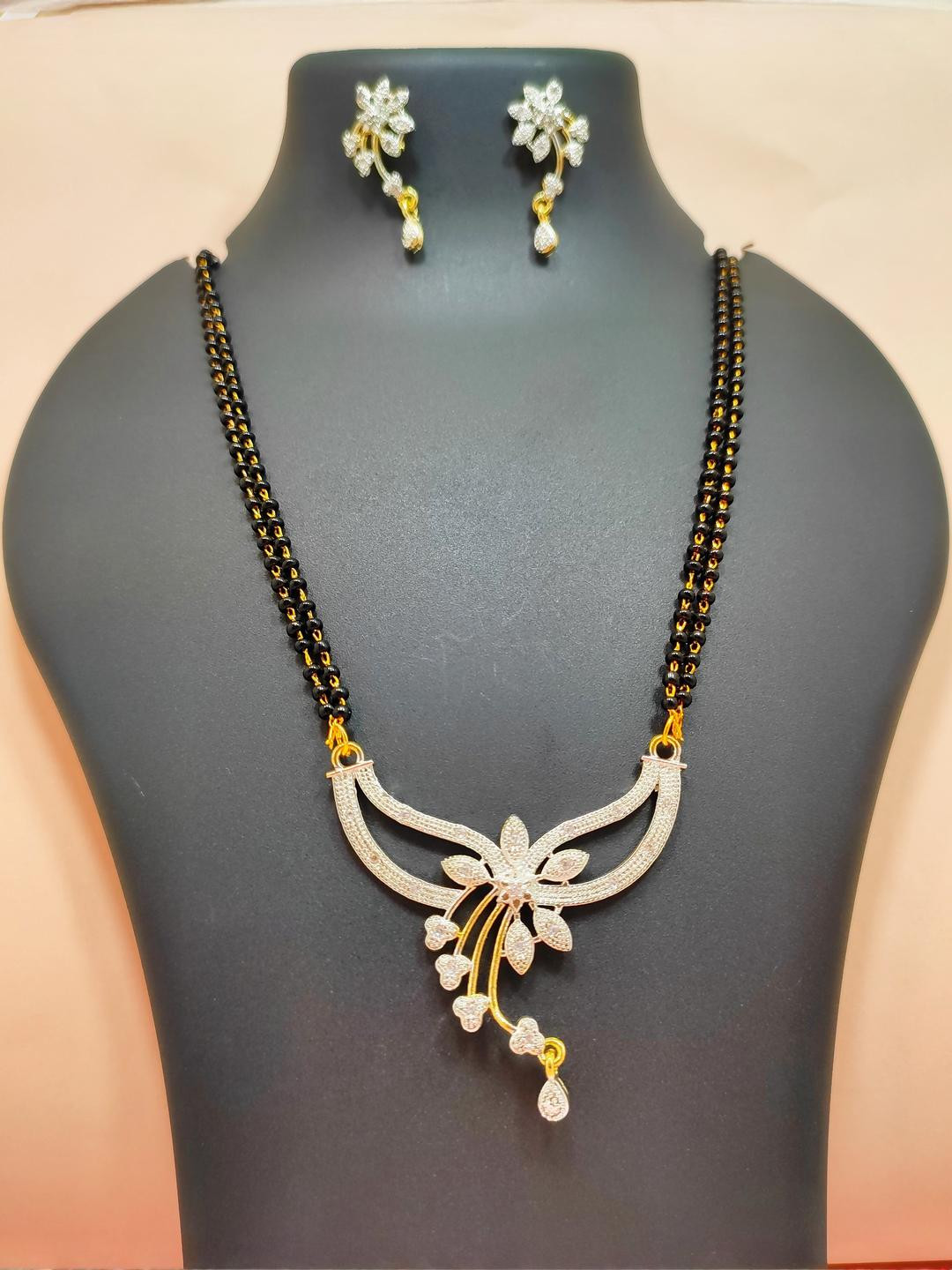 DIVYANSHI COLLECTION Brass Silver Silver Jewellery Set - Pack of 2