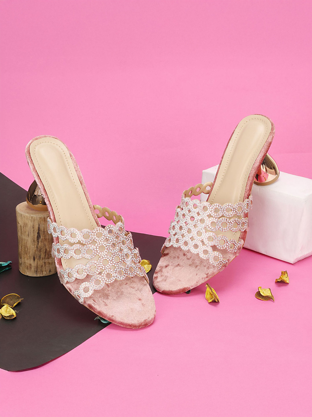 Commander Shoes Open Toe Heels