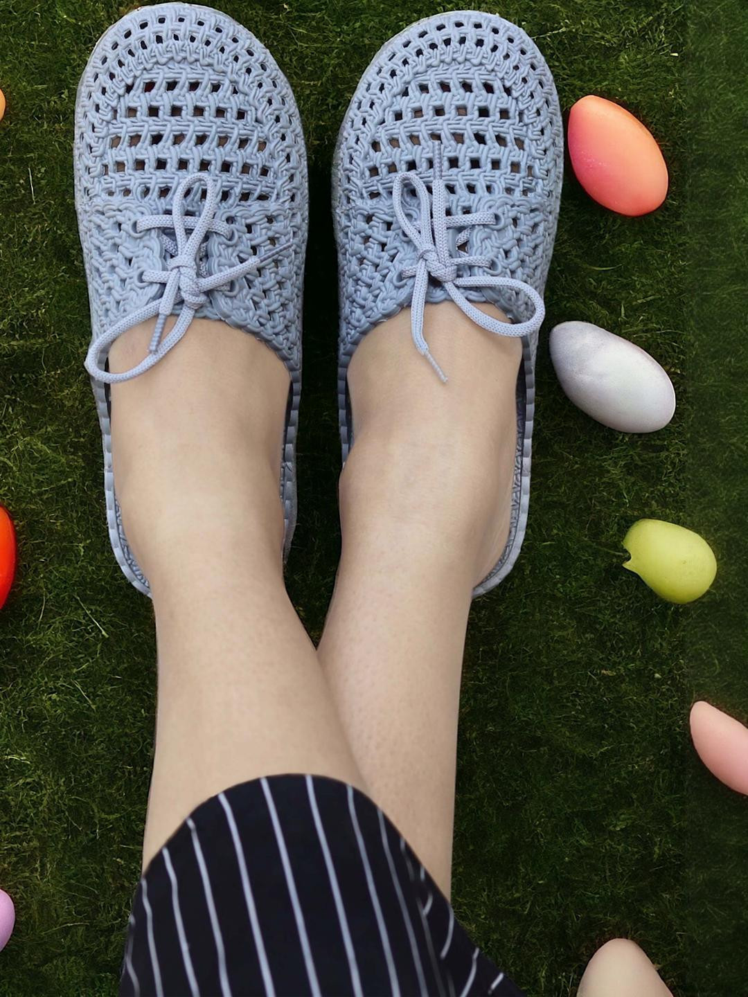 aadi Women Grey Sliders