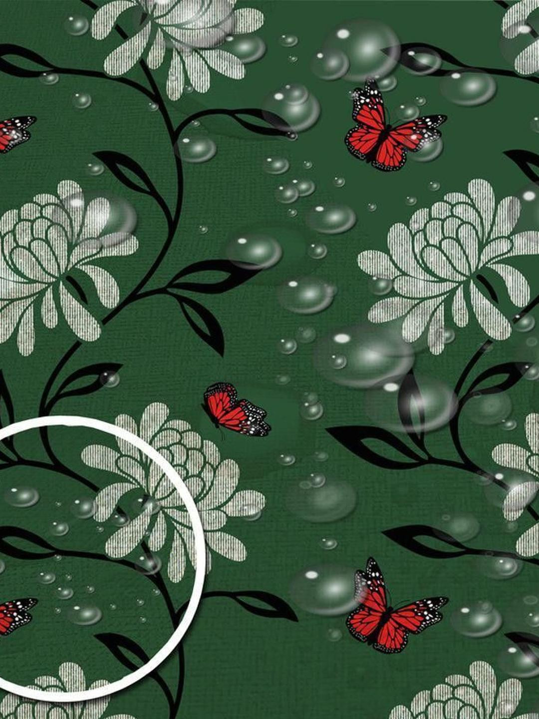 Wings Star Green Plastic Table Covers