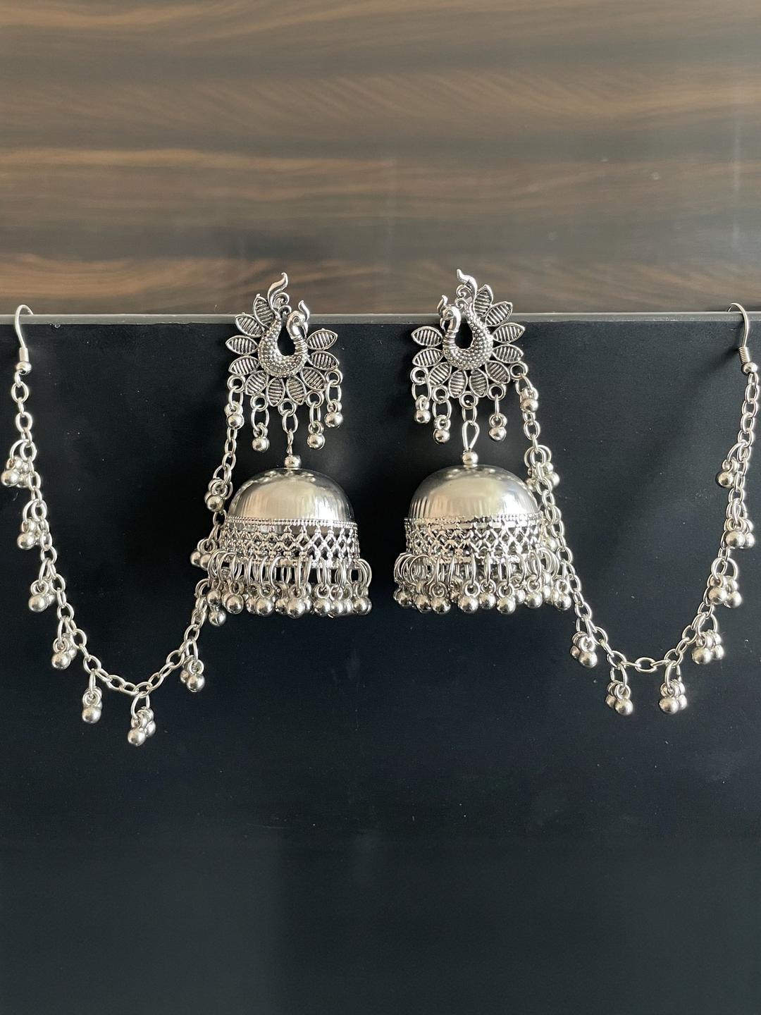 Mehpriye Contemporary Jhumkas Earrings