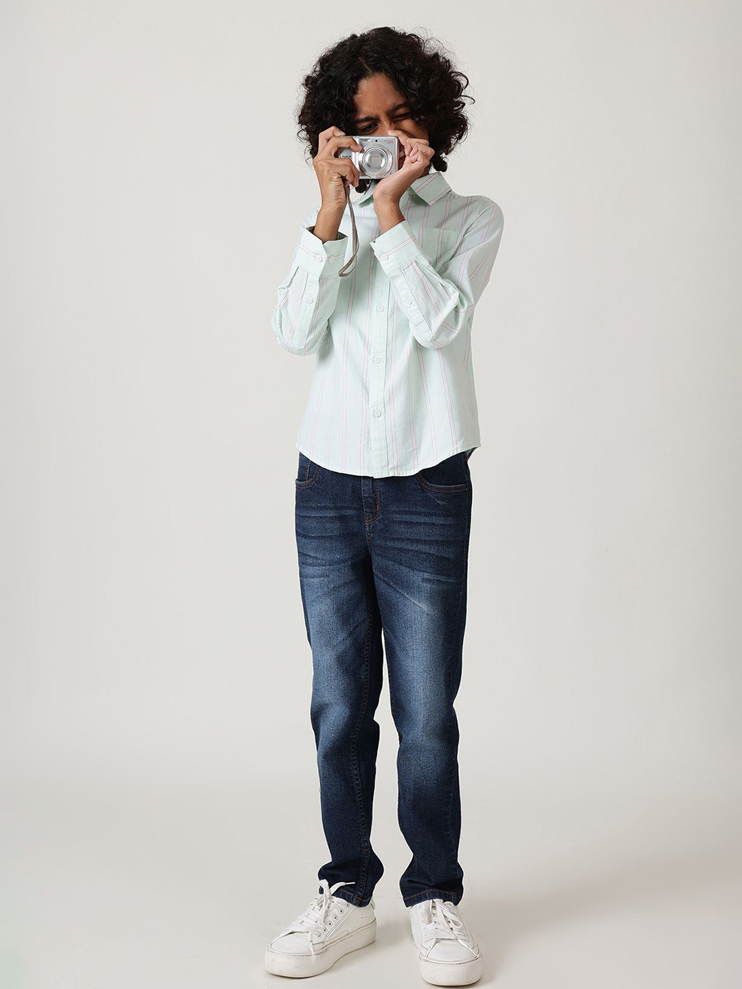 One Friday Boys Blue Denim Jeans