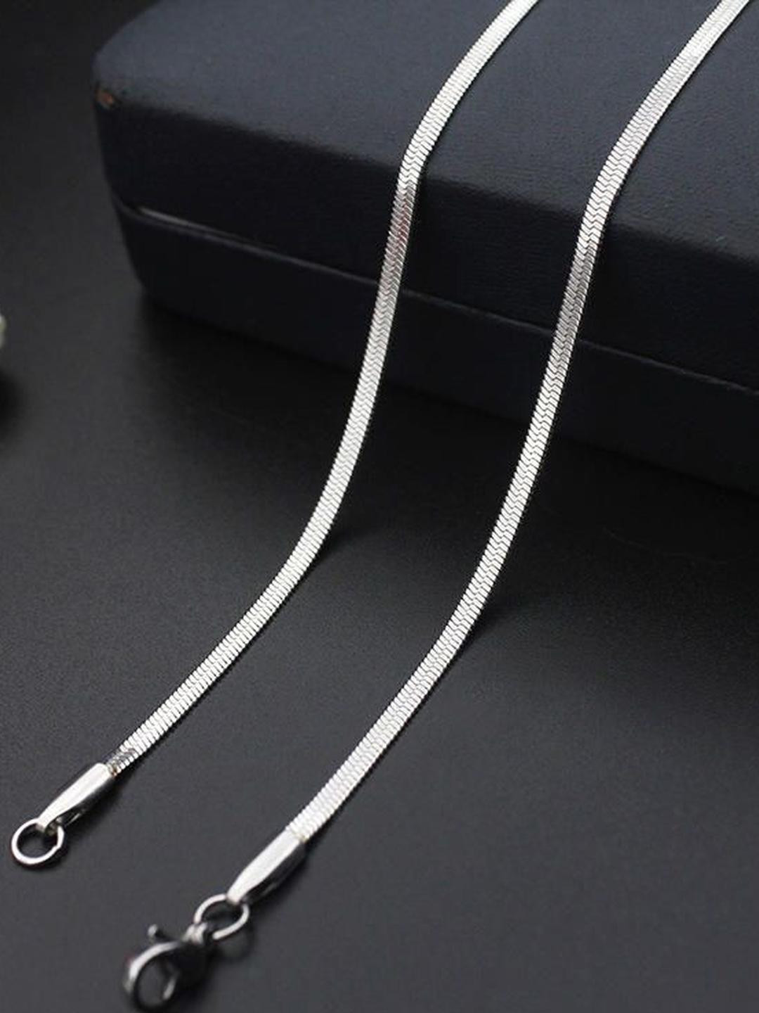 CARIA Premium Unisex Gold Plated Anti-Tarnish Stainless Steel Sneck Chain