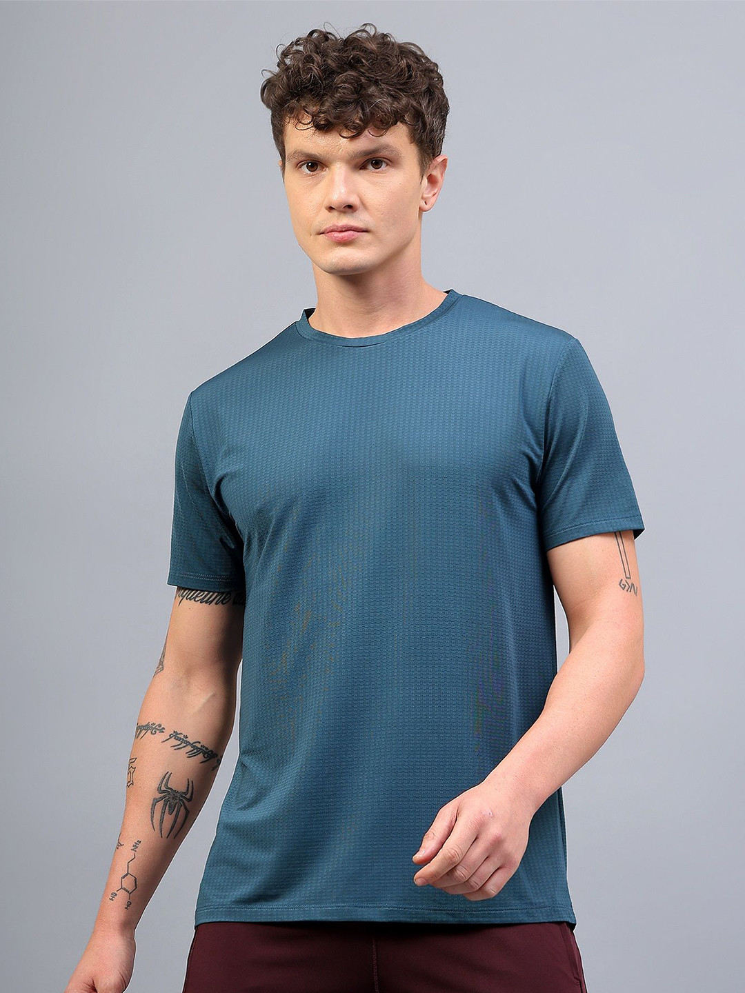 DIDA Dark Blue Lightweight Athleisure T-shirt
