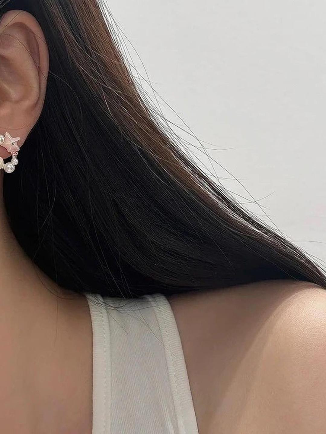 CREEKNEST...all that you want Contemporary Hoop Earrings