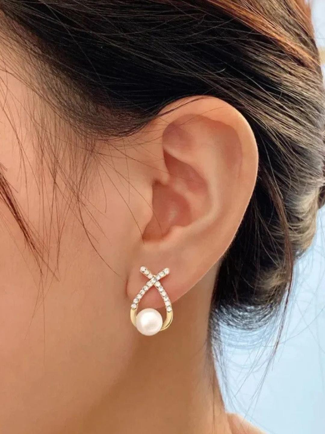 CREEKNEST...all that you want Contemporary Studs Earrings