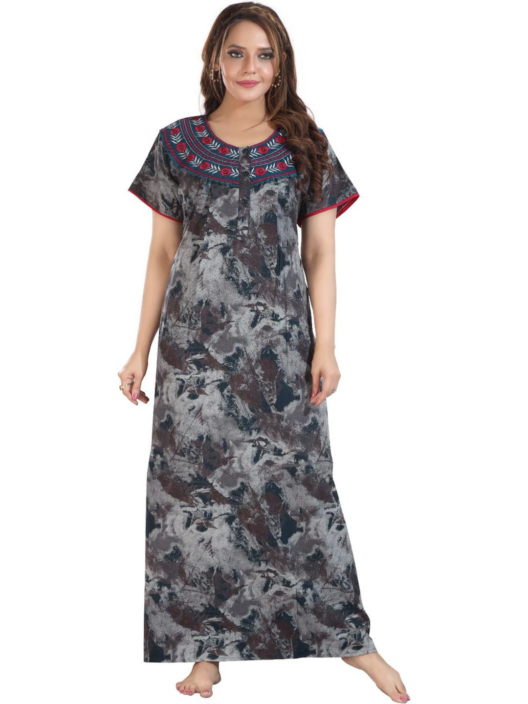 TRUNDZ Blue Nightdress