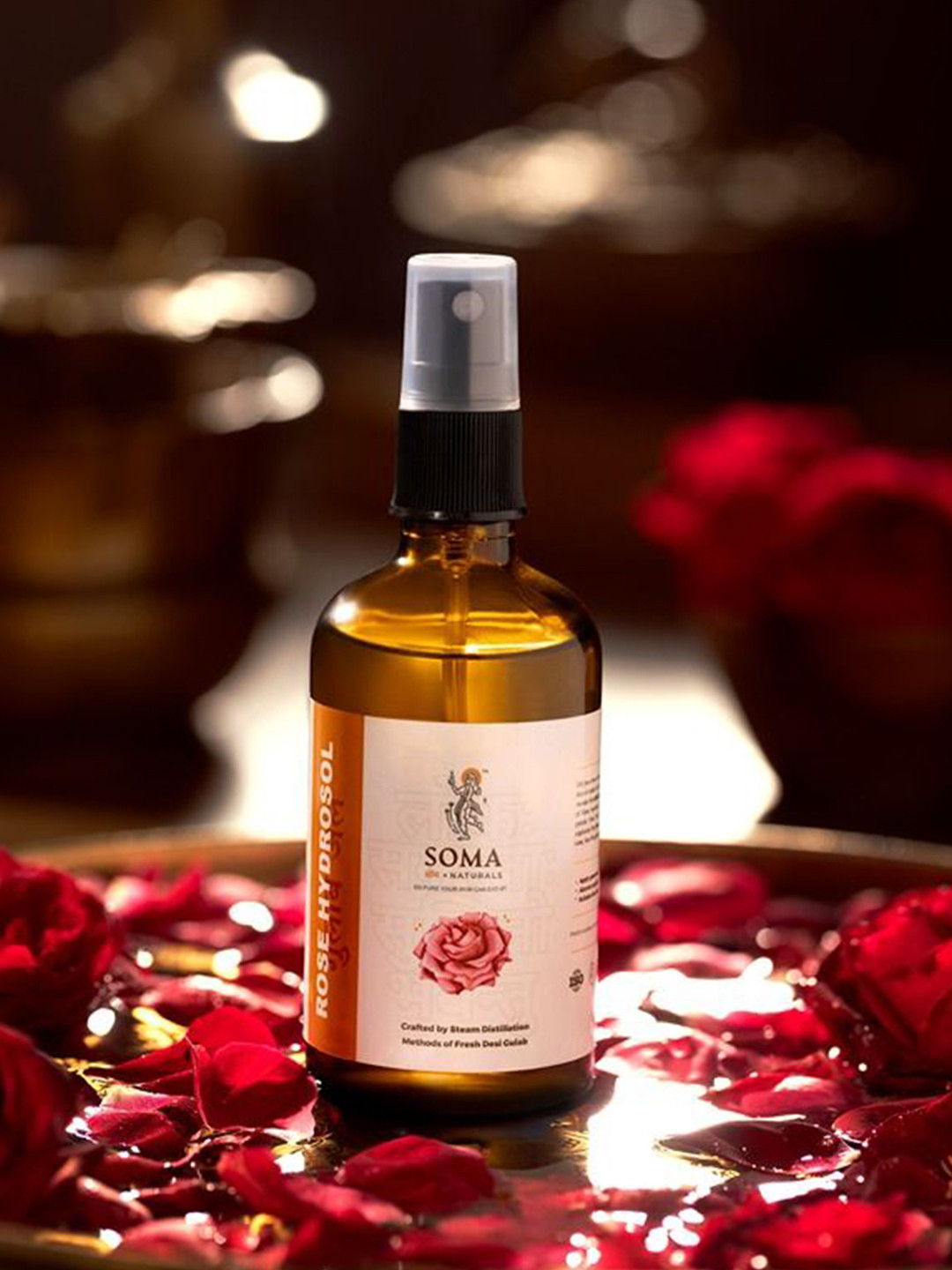 SOMA NATURALS Rose Hydrosol Toner - 100 ml