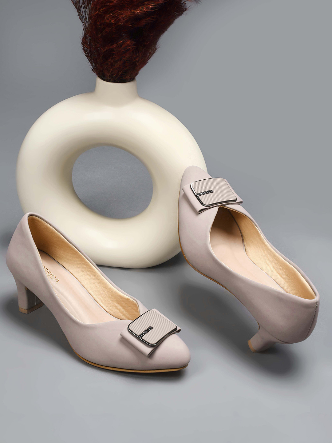 CORSICA Women Block Heels Pumps with Bows