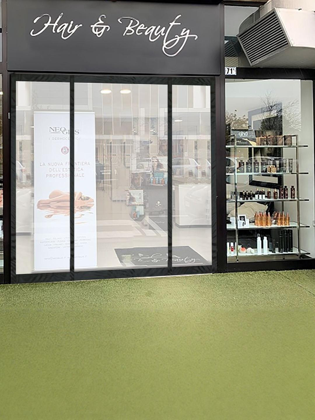 Stylista Transparent Insulated Magnetic Door Curtain - 118 x 76 inch - PVC thickness 0.3mm