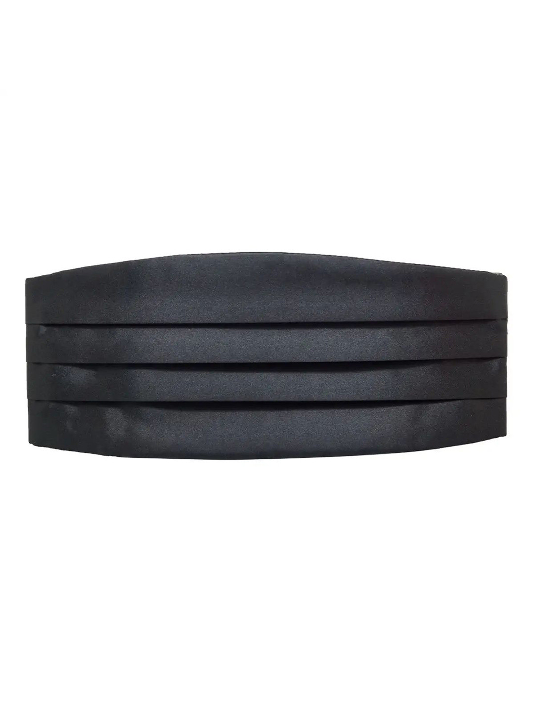 The Tie Hub Men Fashion Silk Solid Bow Tie