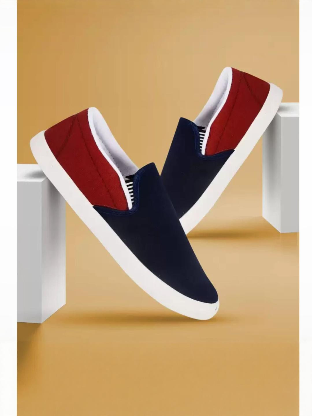 HOTSTYLE Men Maroon Canvas Sports Shoes