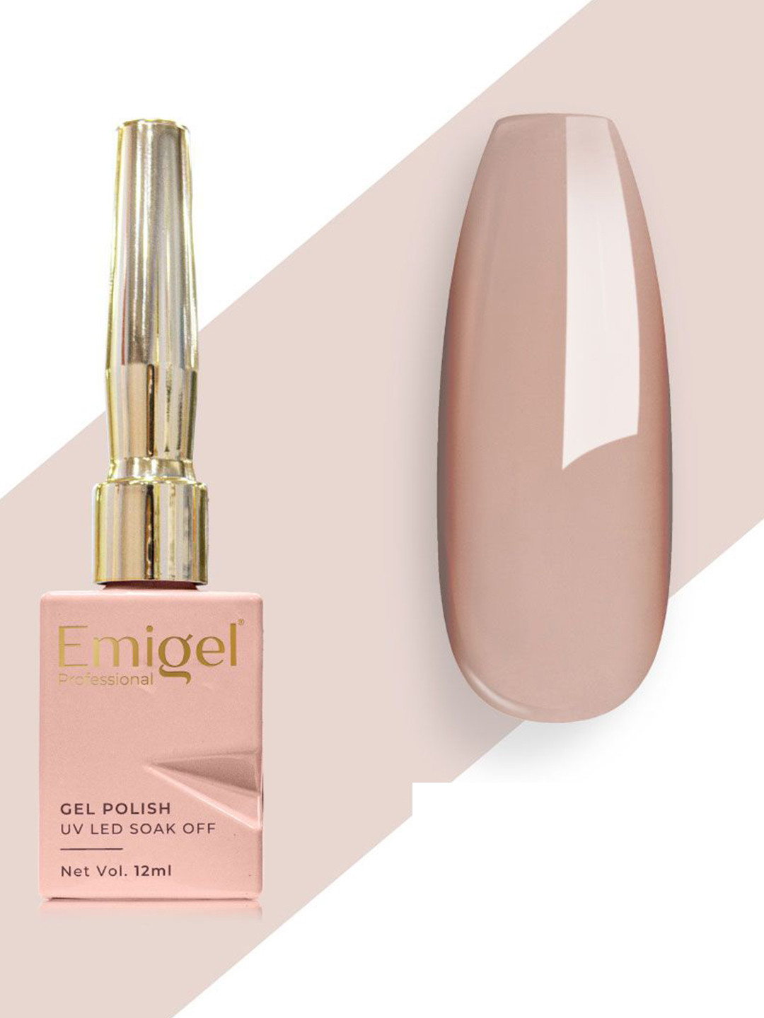 Emigel PROFESSIONAL Uv Led Soak Off Gel Nail Polish - 12 ml - Coral Pink E005