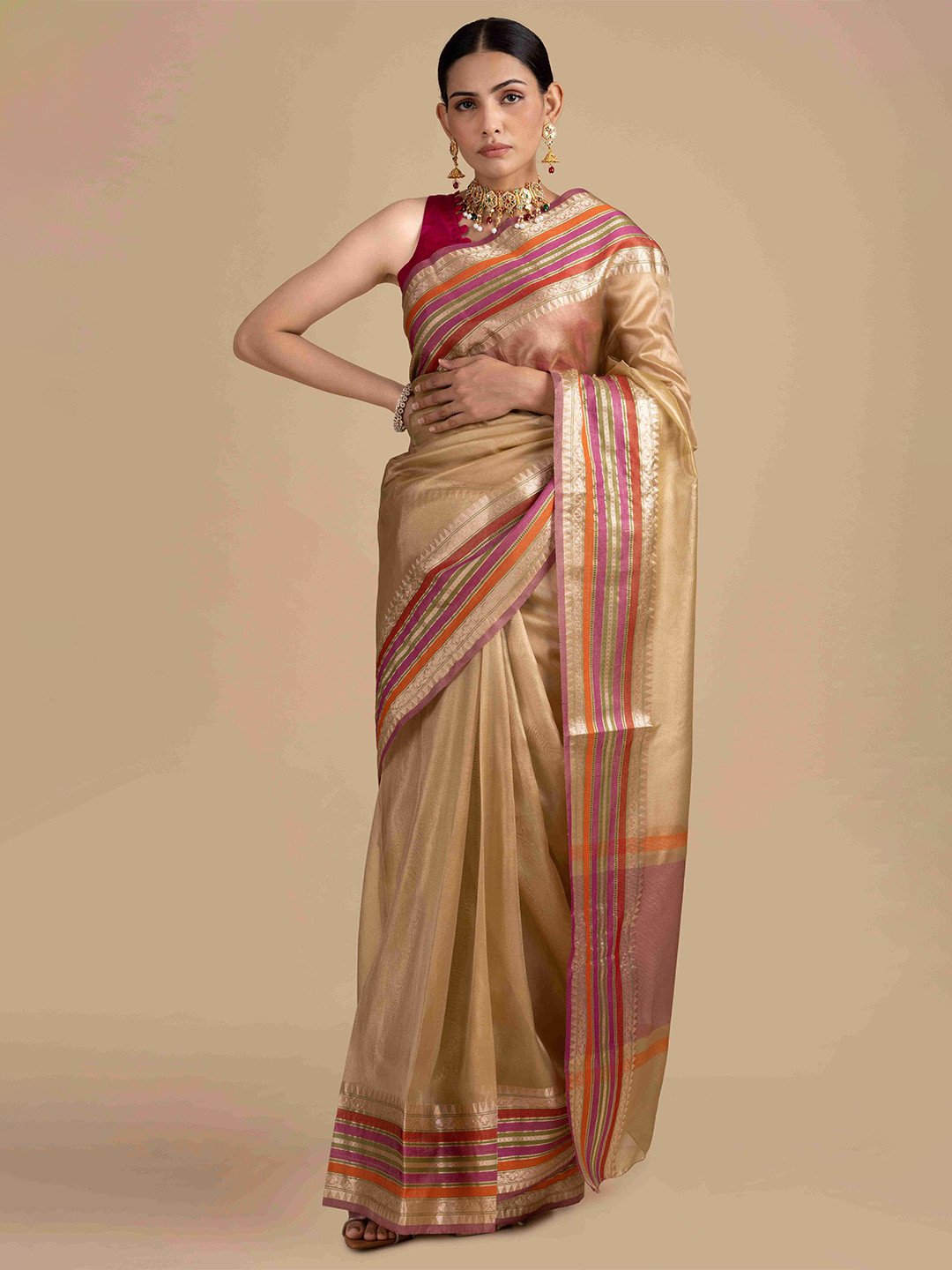 Zal from Benaras Zari Tissue Banarasi Saree