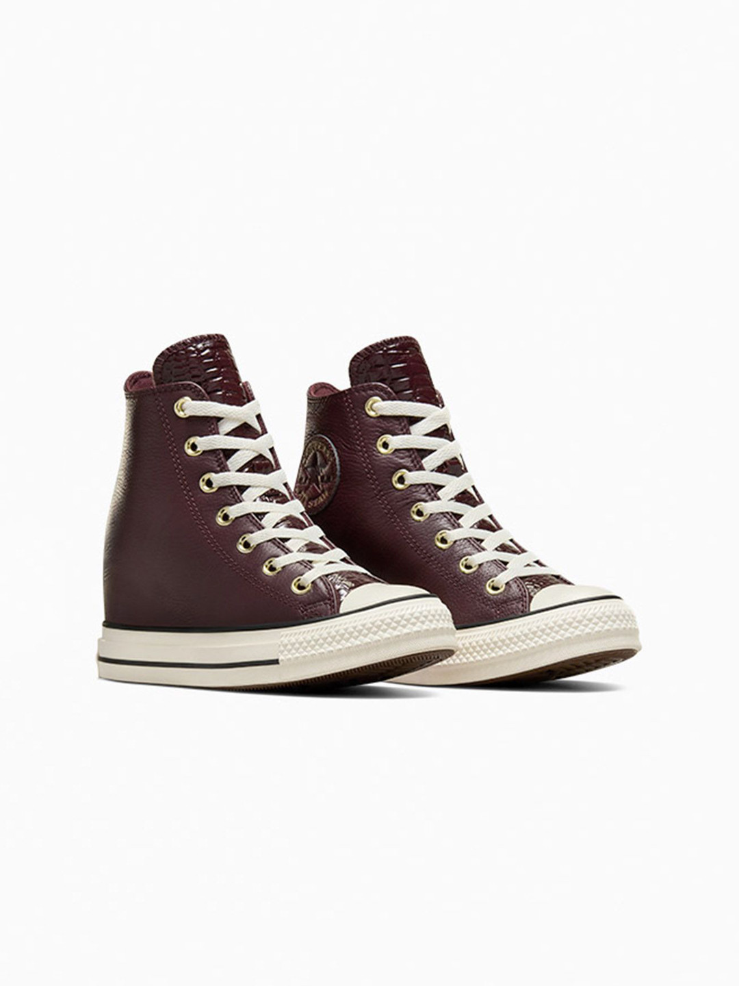 Converse Women Chuck Taylor All Star Classic Wedge Leather High Top Sneaker