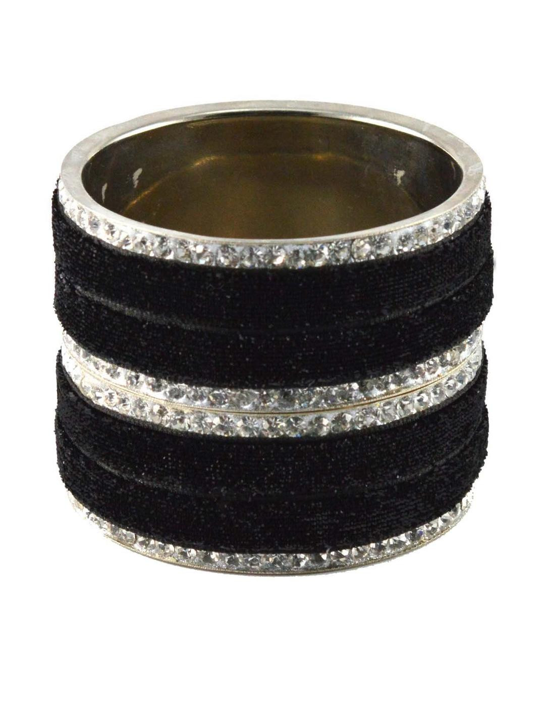 Vidhya Kangan Black Bangle Set