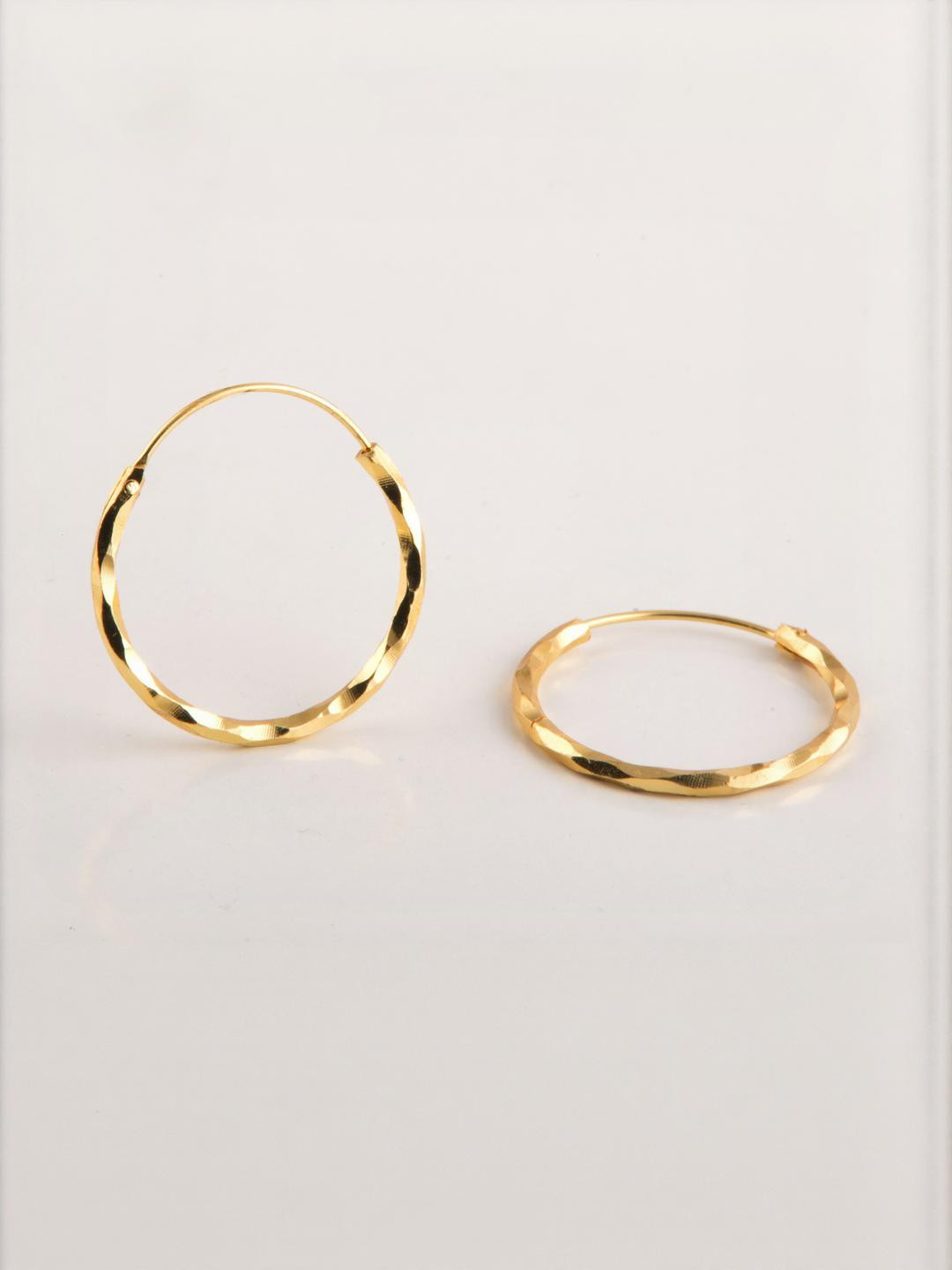 Creative Frogs Contemporary Hoop Earrings