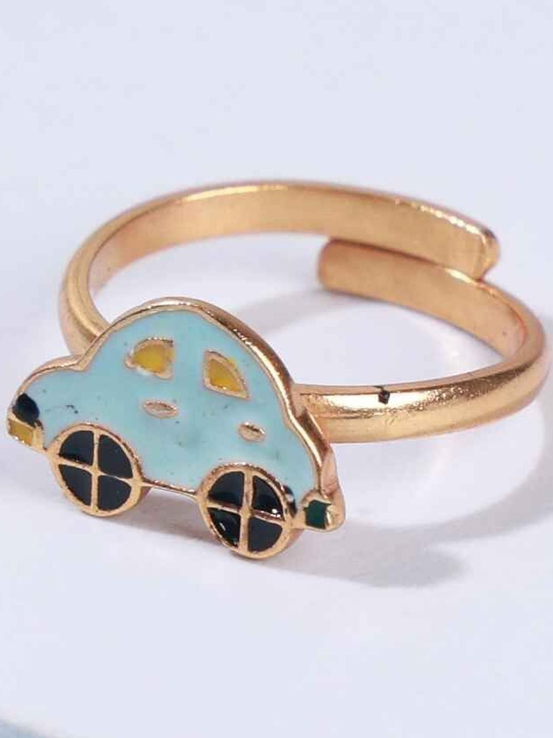 Elegante kids Gold-Toned Finger Ring