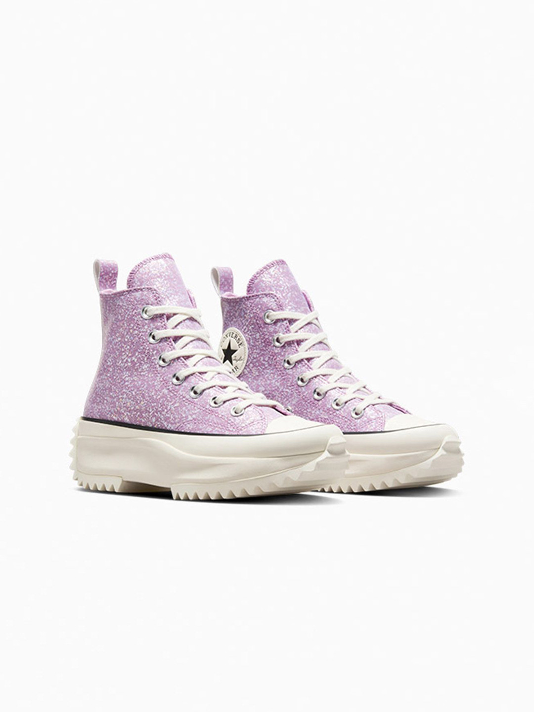 Converse Women Run Star Hike Platform Glitter High Top Sneaker