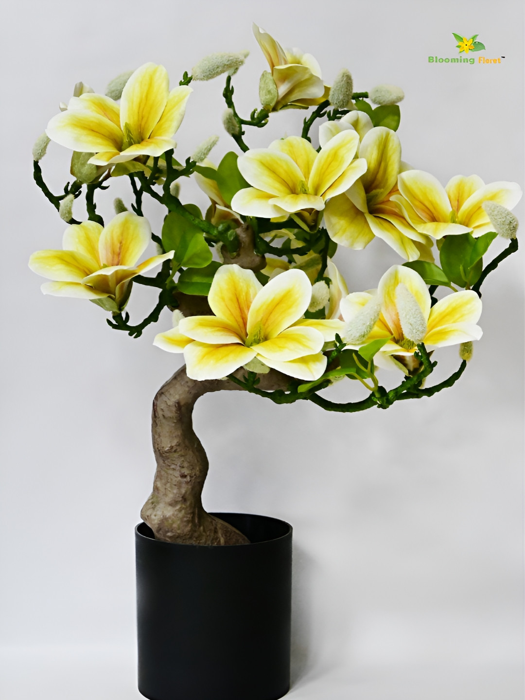 Blooming Floret Green Magnolia Artificial Plant