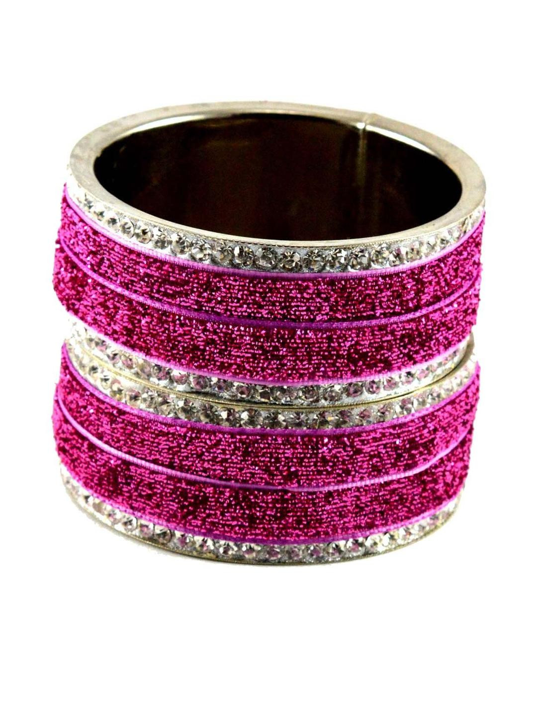 Vidhya Kangan Pink Bangle Set