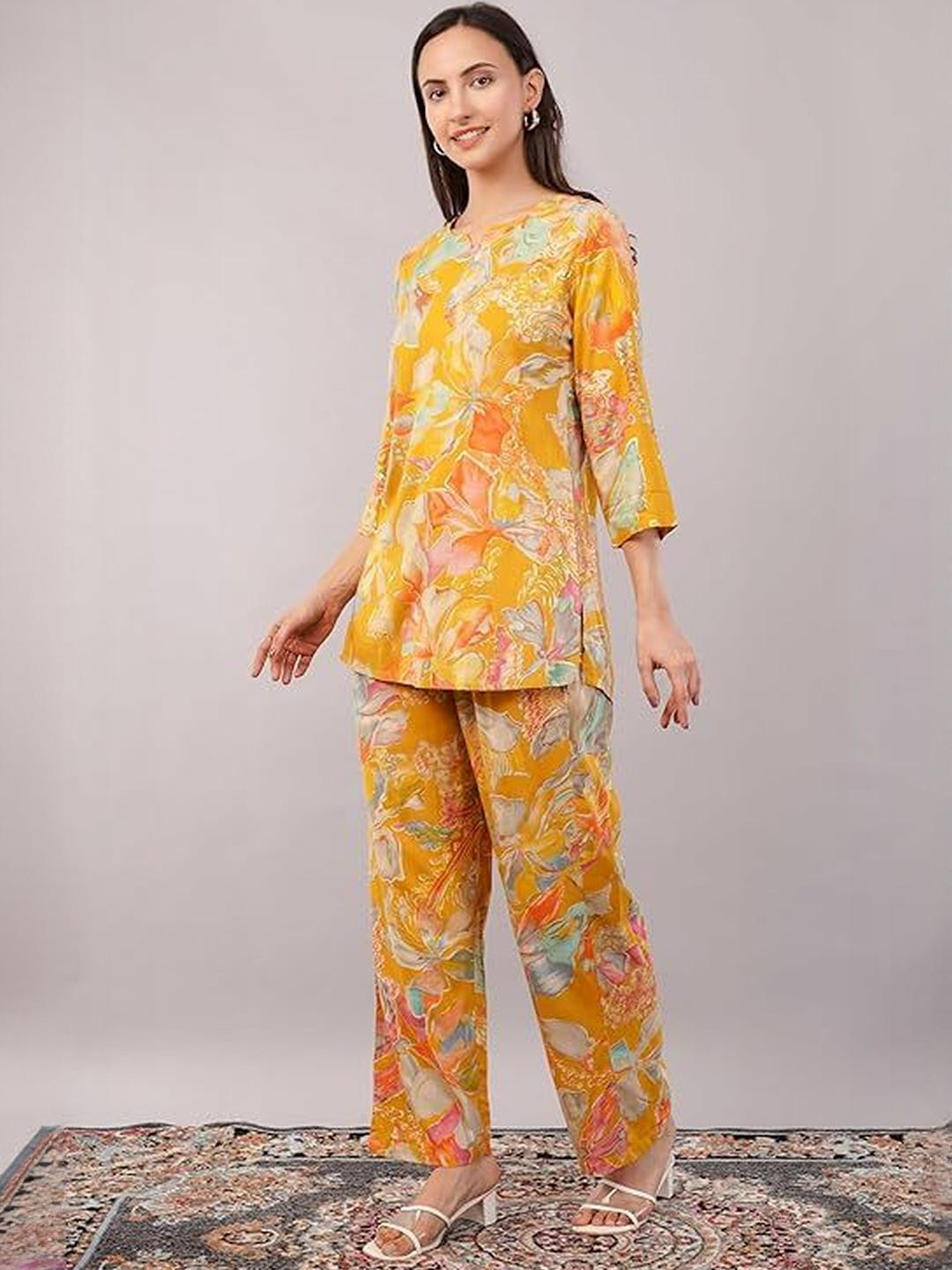 Love Maker Women Solid Co-ord Set