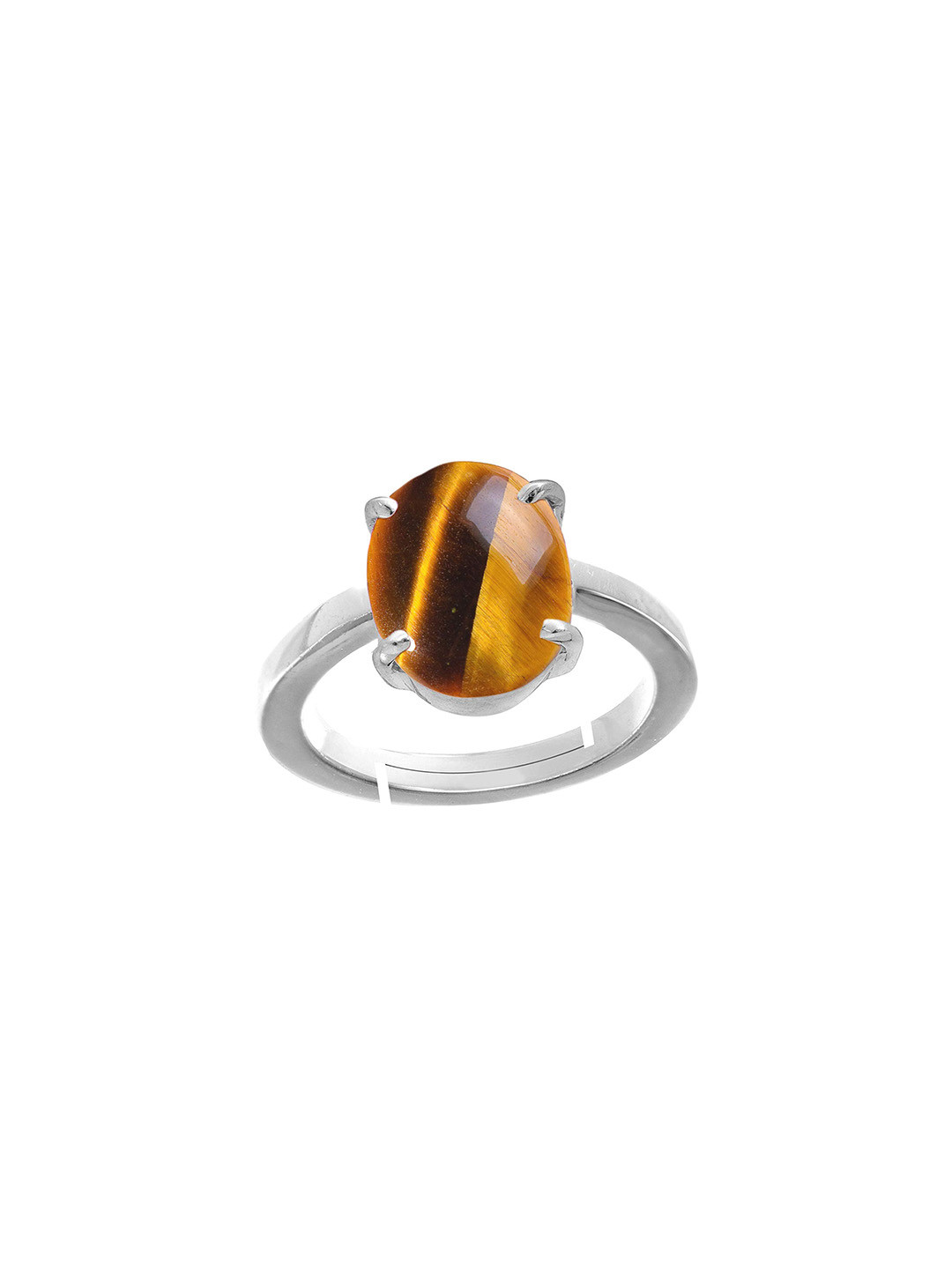 RRVGEM 8.25 Ratti Earth Mined Tiger Eye Ring