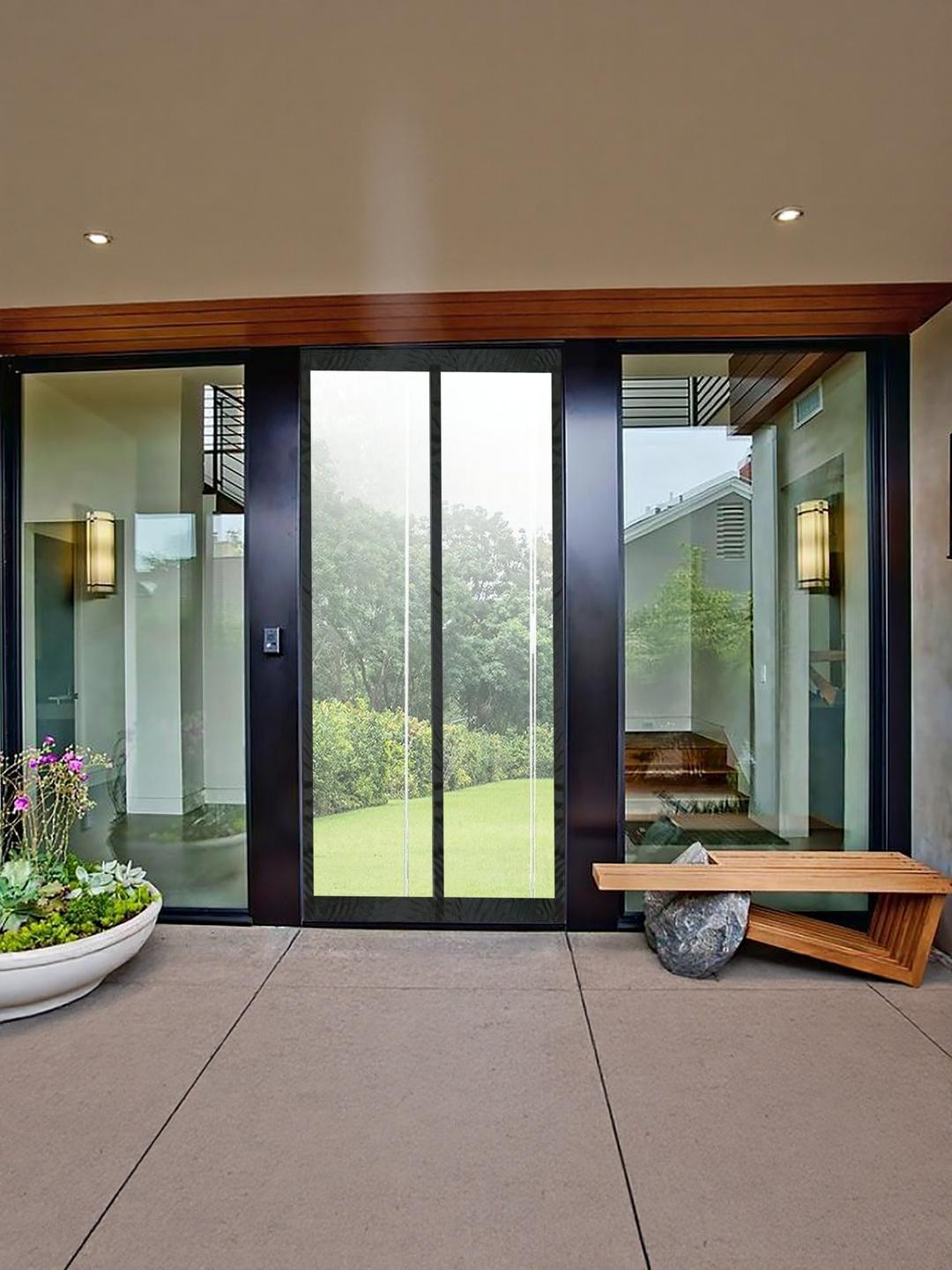 Stylista Transparent Insulated Magnetic Door Curtain - 32 x 94 inch - PVC thickness 0.3mm