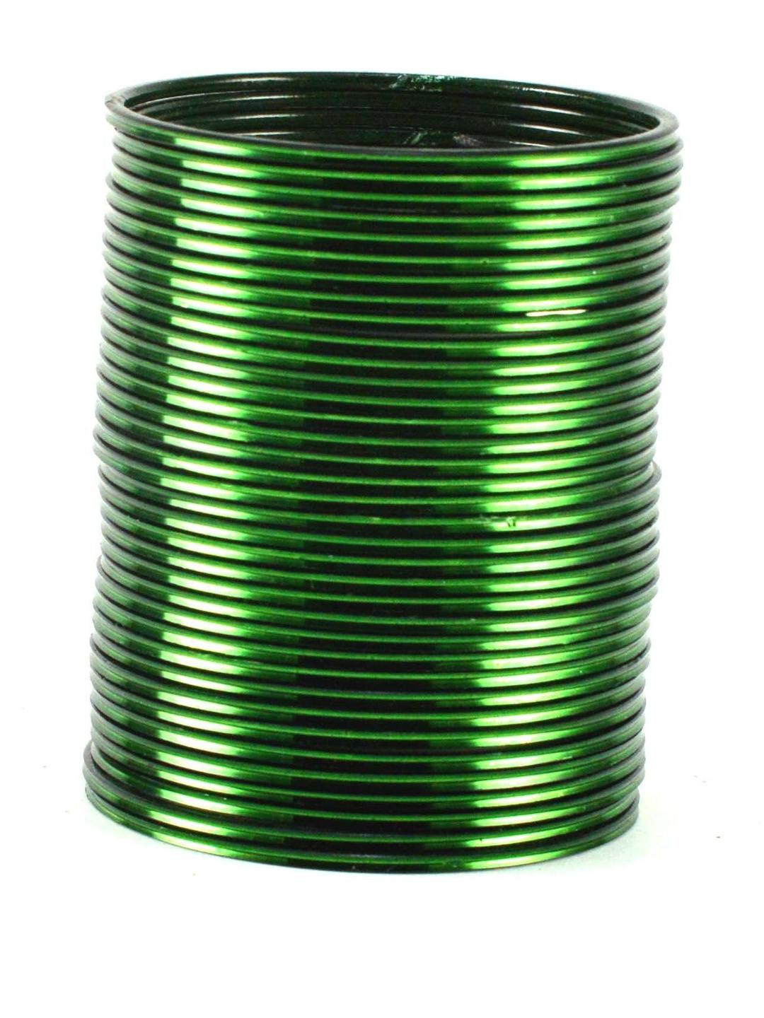Vidhya Kangan Green Bangle Set