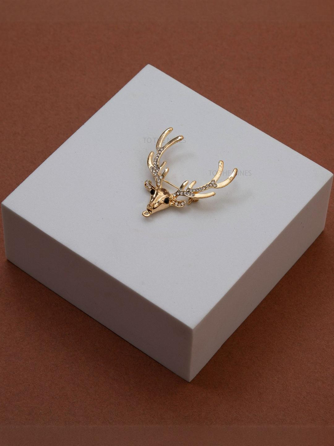 To The Nines Alloy Gold-Plated Jewellery Set