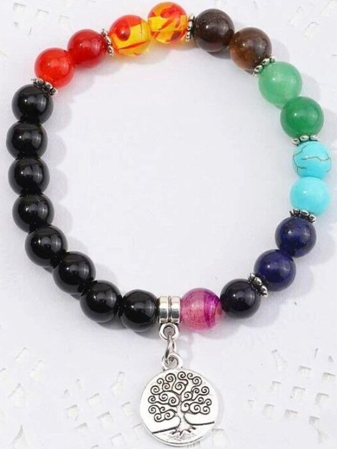 ATRAER Unisex Titanium Charm Bracelet