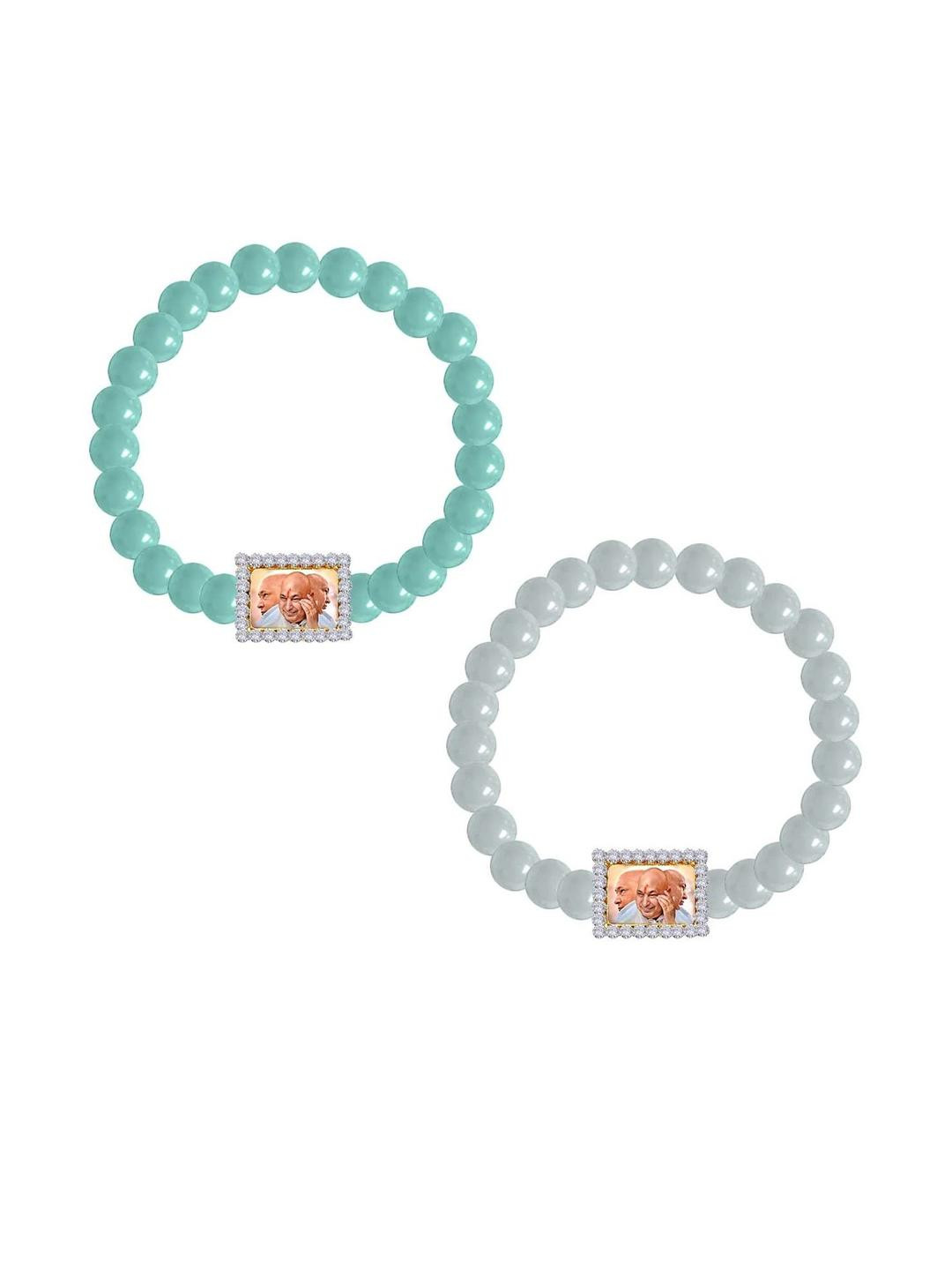 Uniqon Unisex Plastic ElasticatedBracelet