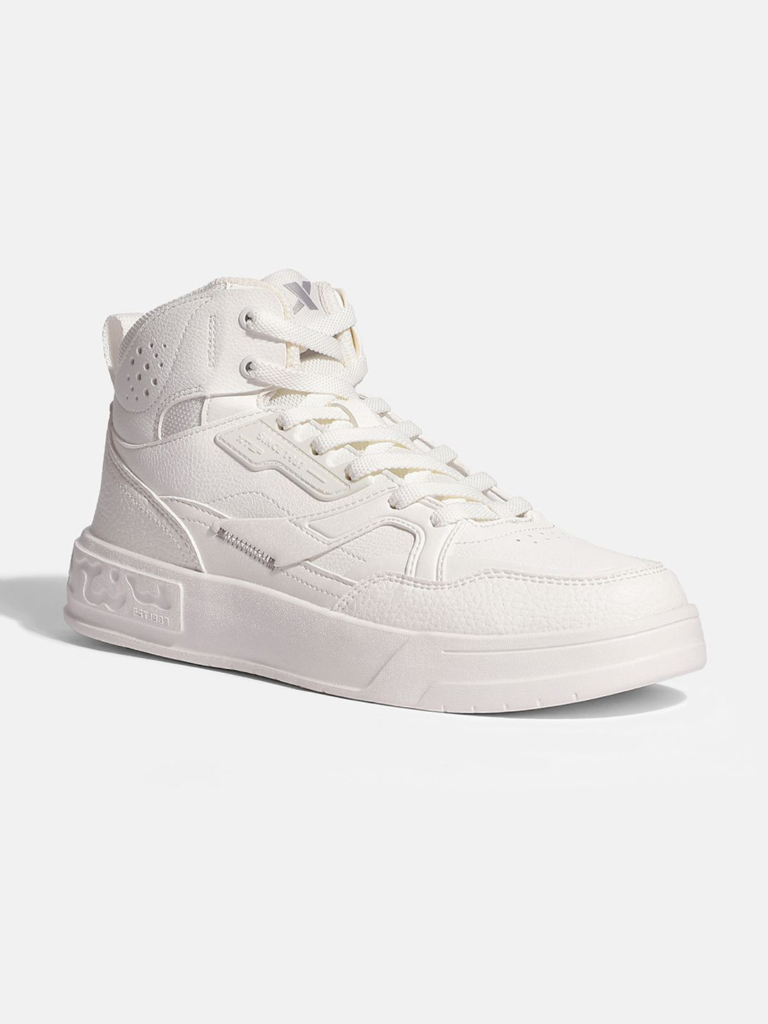 Xtep Men High-Top Skateboarding Shoes