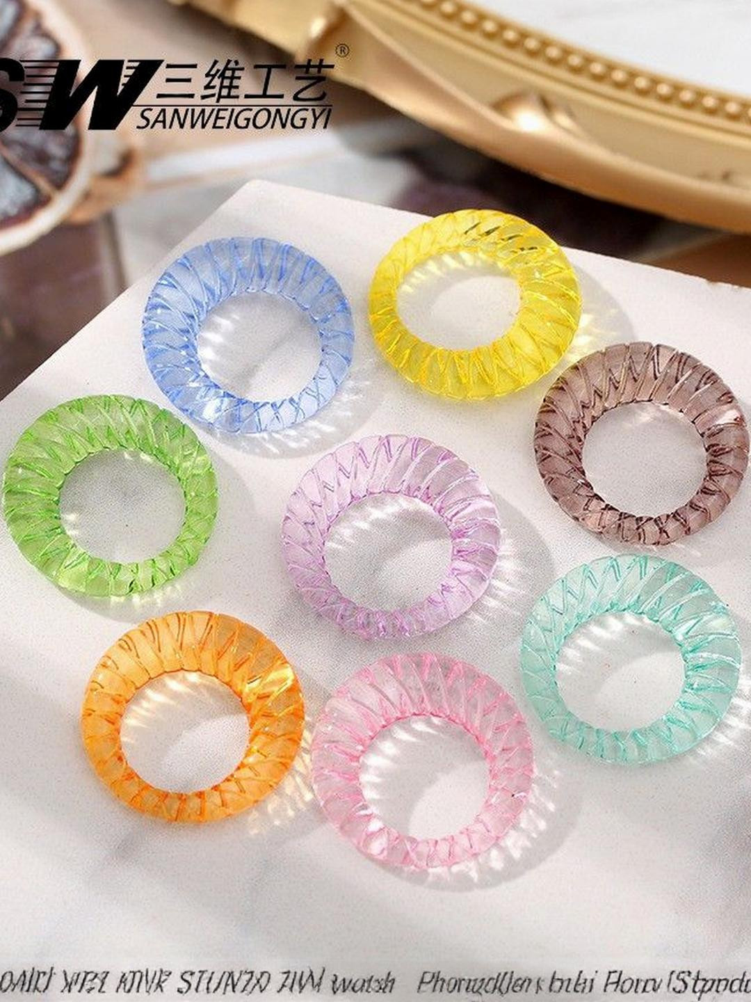 Arzonai Retro Geometric Metal Ring