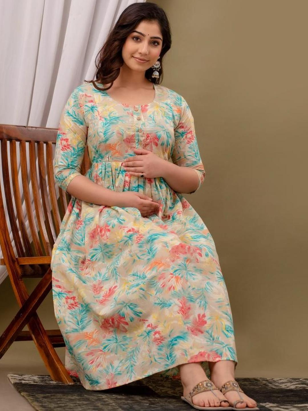 FASHION CLOUD Women Printed A-Line Kurti