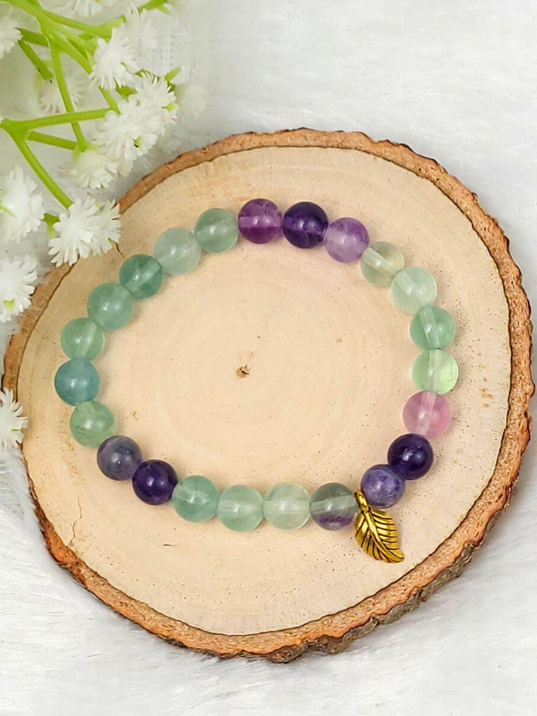 Calminds Unisex Fluorite Crystal Bracelet