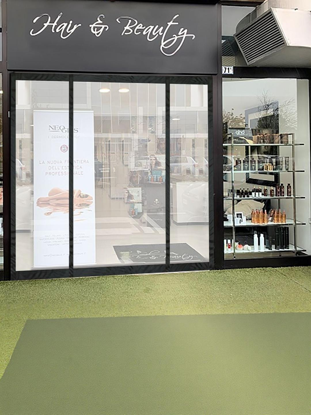 Stylista Transparent Insulated Magnetic Door Curtain - 94 x 142 inch - PVC thickness 0.3mm