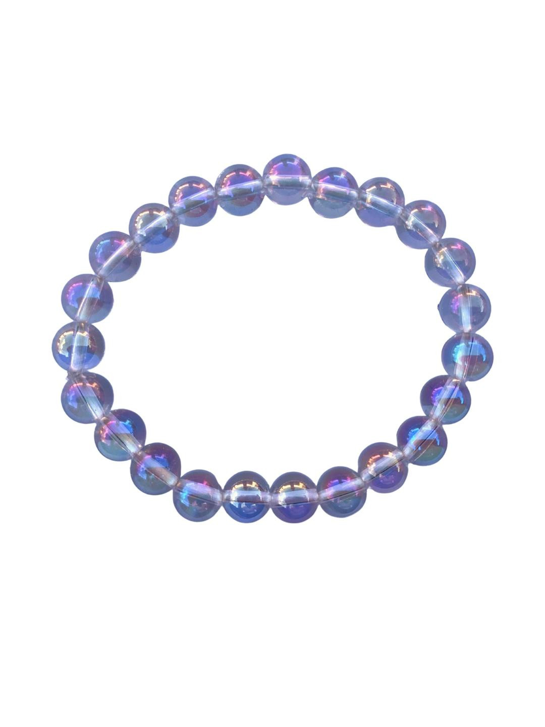 Apnisanskriti Unisex Aura Quartz Stone Bracelet