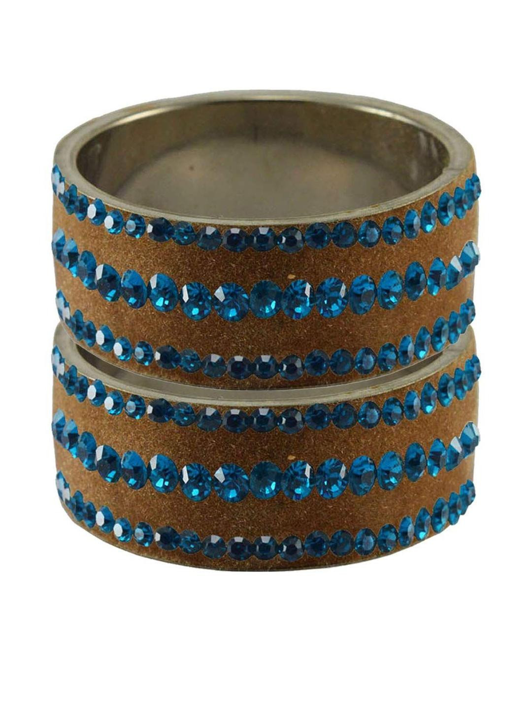 Vidhya Kangan Brown Bangle Set
