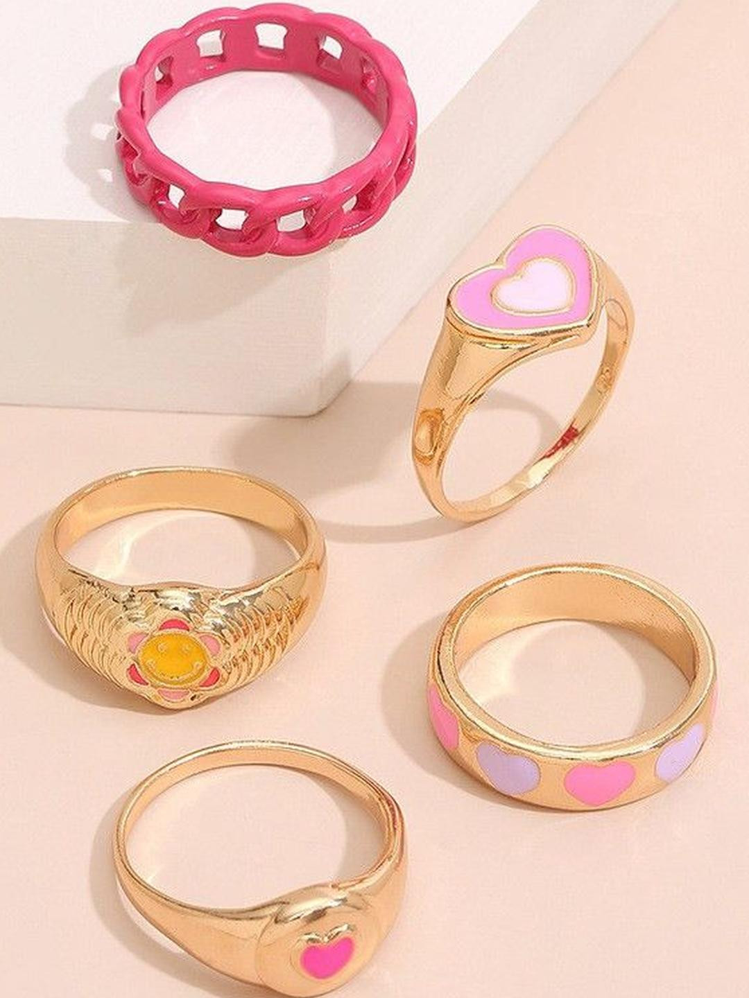 Arzonai Metal Finger Ring